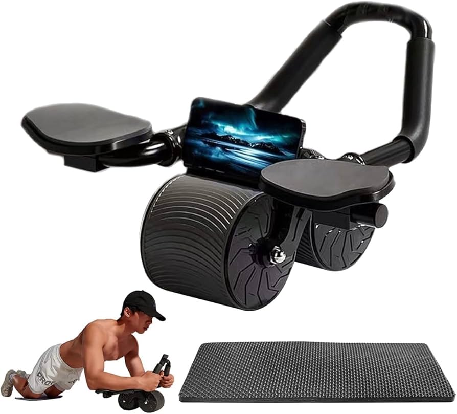 Rodillo abdominal con apoyabrazos - Core Master Pro