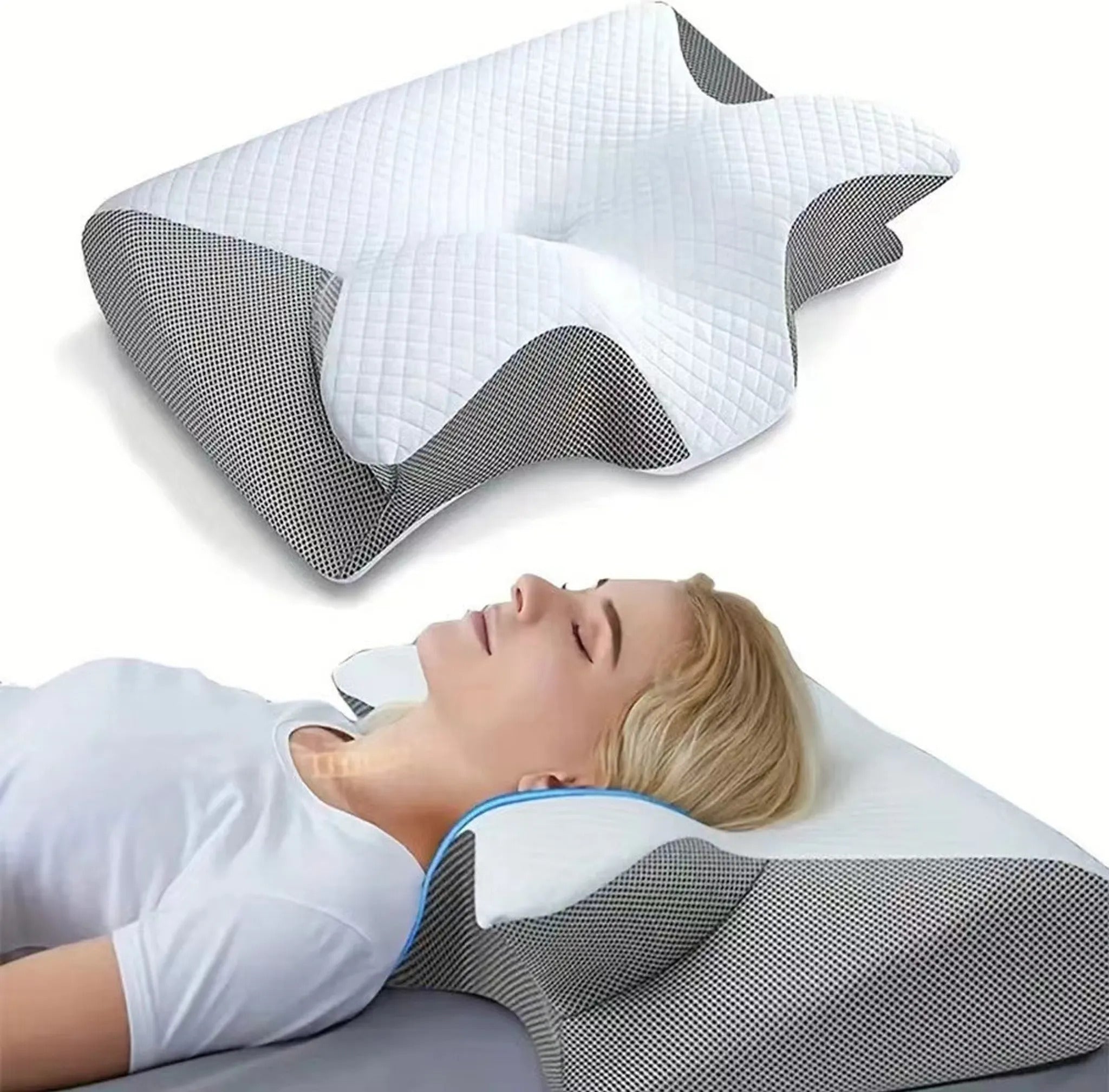 Almohada Cervical Ergonómica - CerviSleep™